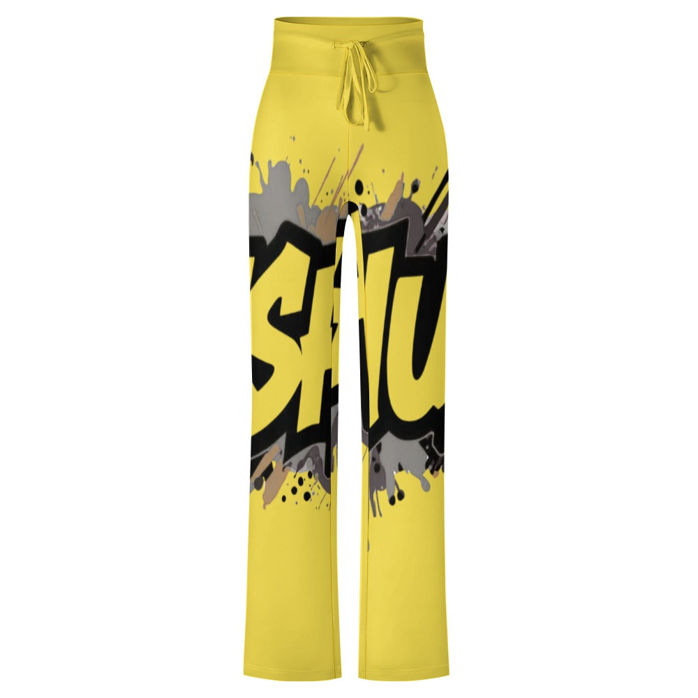 Pantaloni da Yoga JSHub Donna – Comfort e Stile in Bianco e Nero