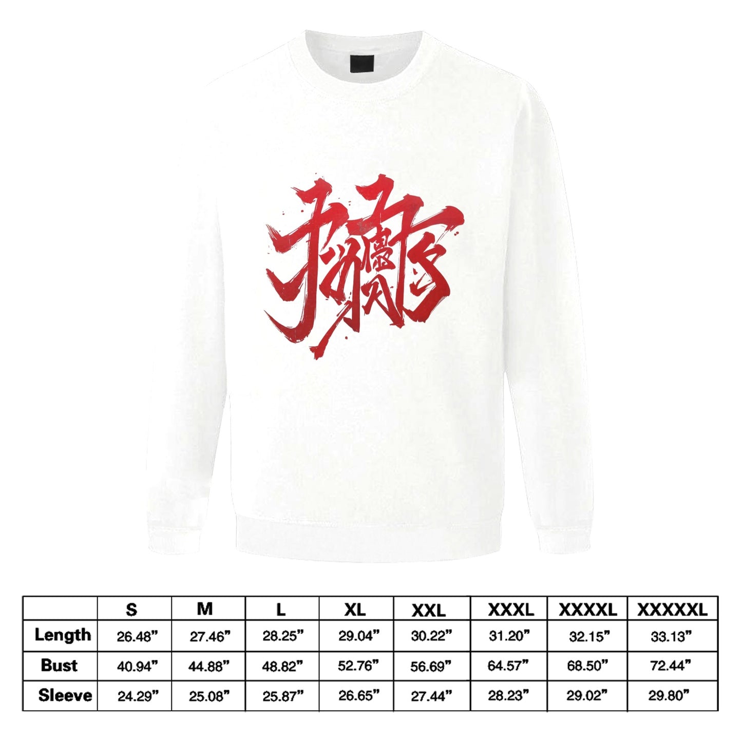 Felpa Uomo "JSPORTS Mono H18 White-Red"