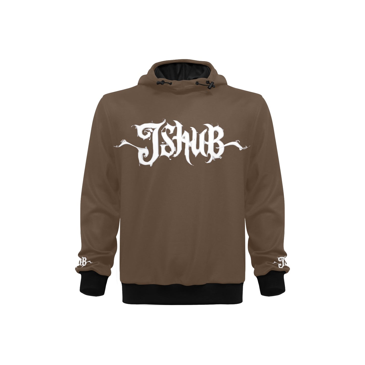 Felpa Uomo JSHUB Signature Monocolore Logo Calligrafato