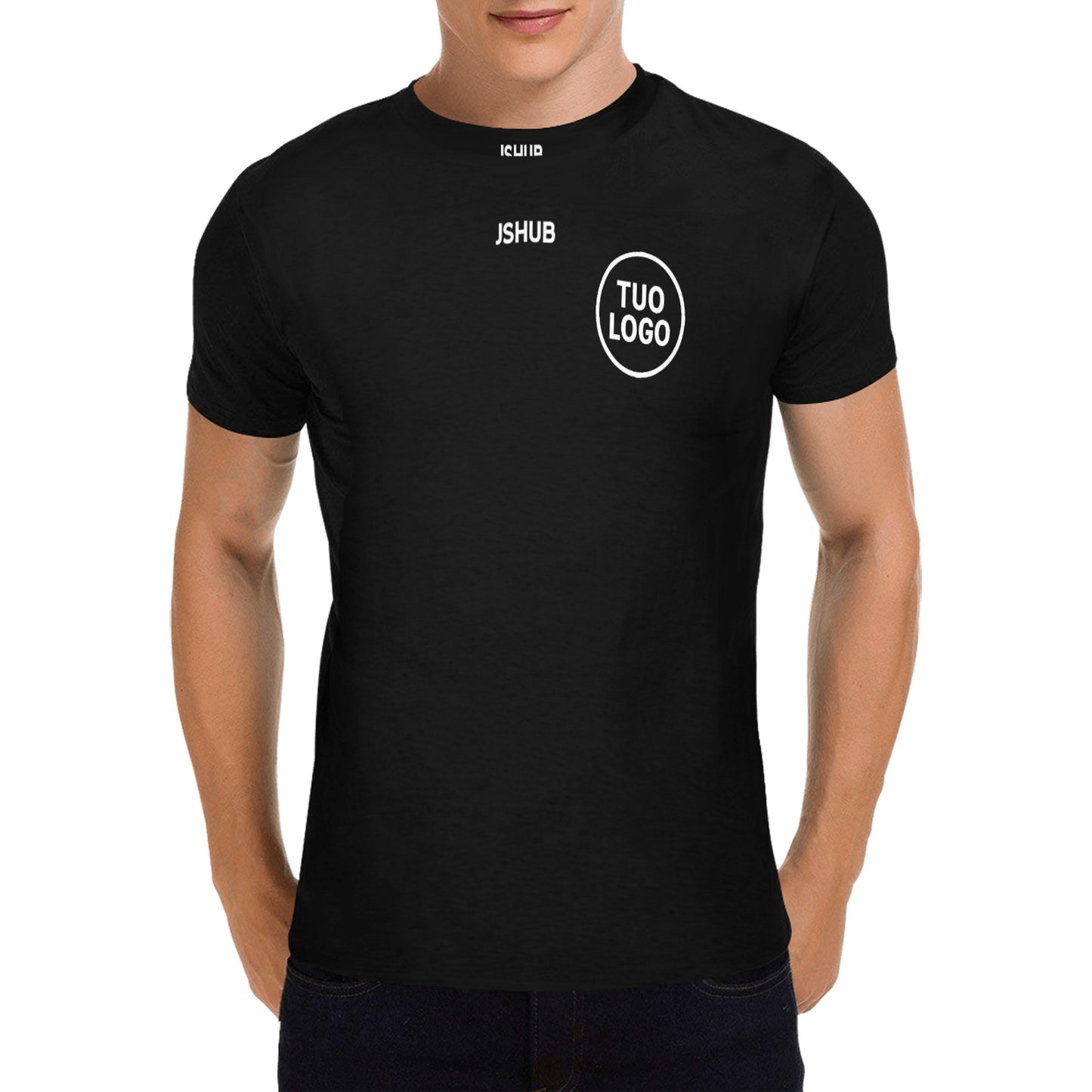 T-Shirt Basic 01 Personalizzabile Uomo