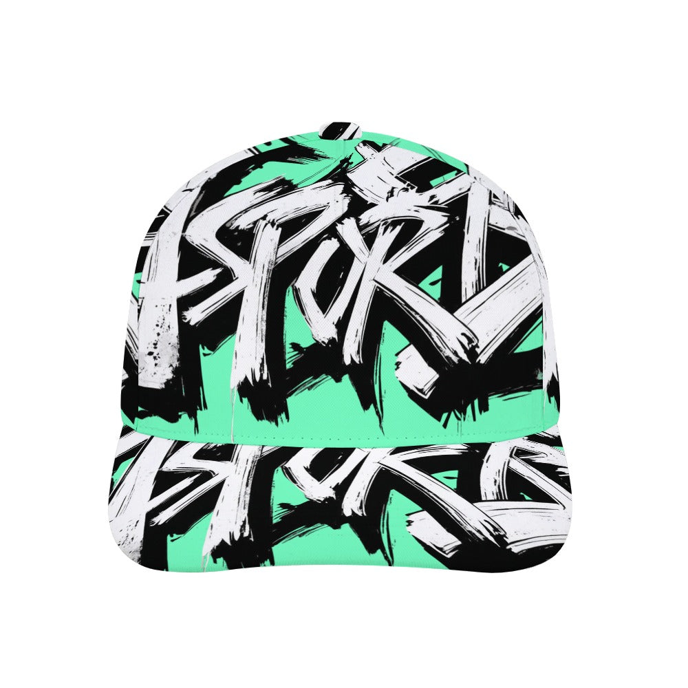 Cappello donna MOMO Bloom verde lime