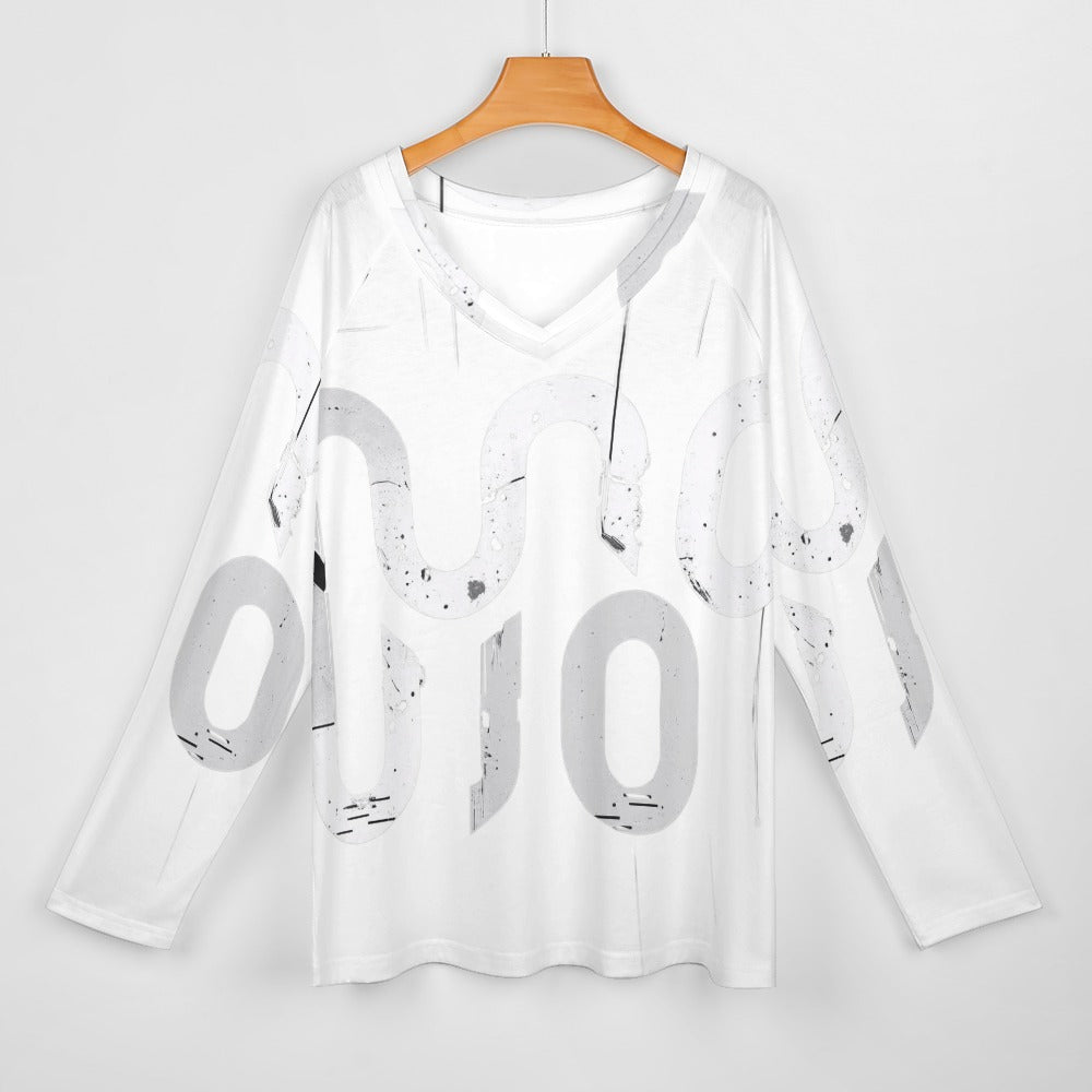 T-shirt donna “Urban V Long Tee” – Concrete Echoes