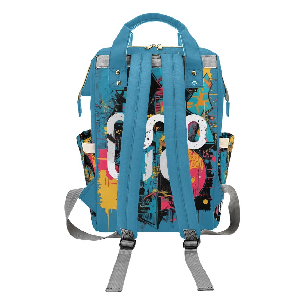 Zaino Multifunzione “Visual Riot” – Concrete Eschoes Collection