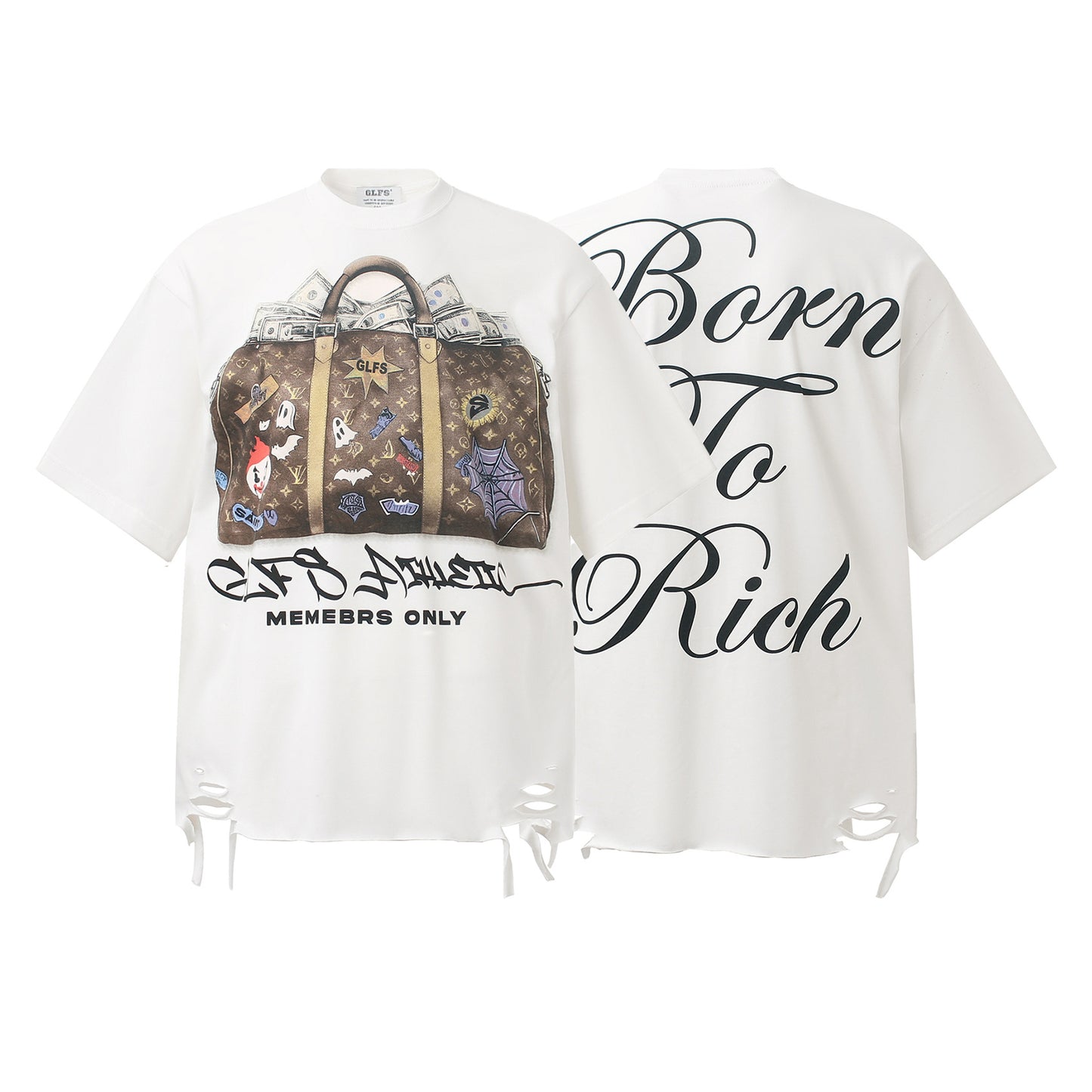 T-shirt Raw Cut Bag