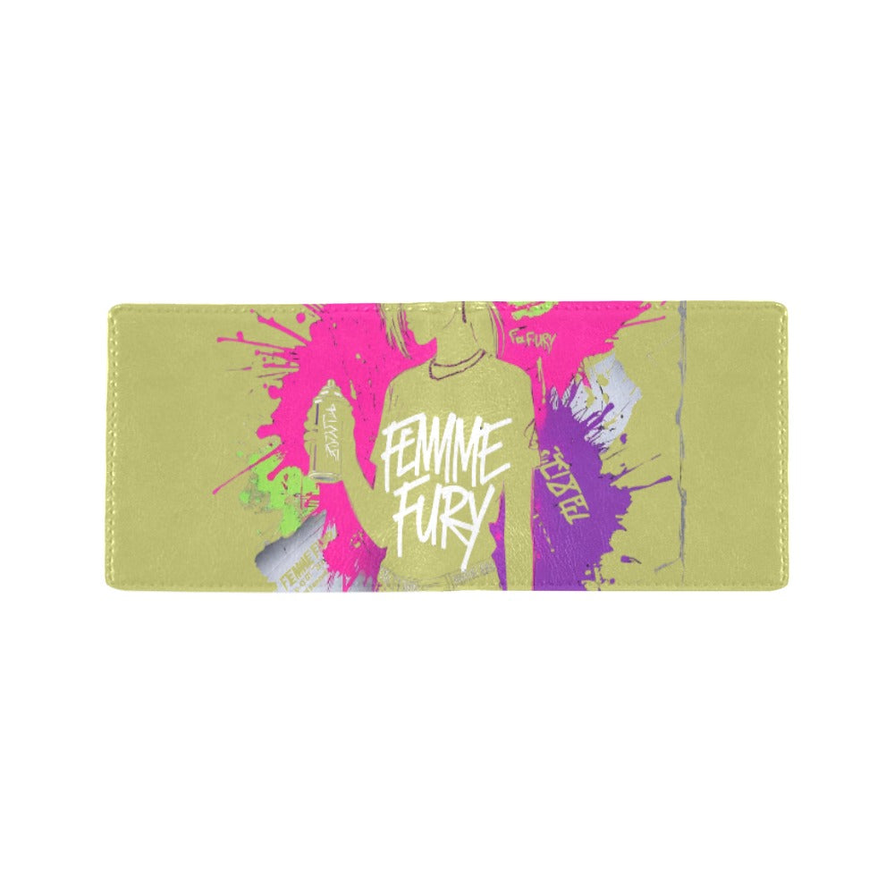 Portafoglio Bifold “Femme Fury” – Collezione JSHub