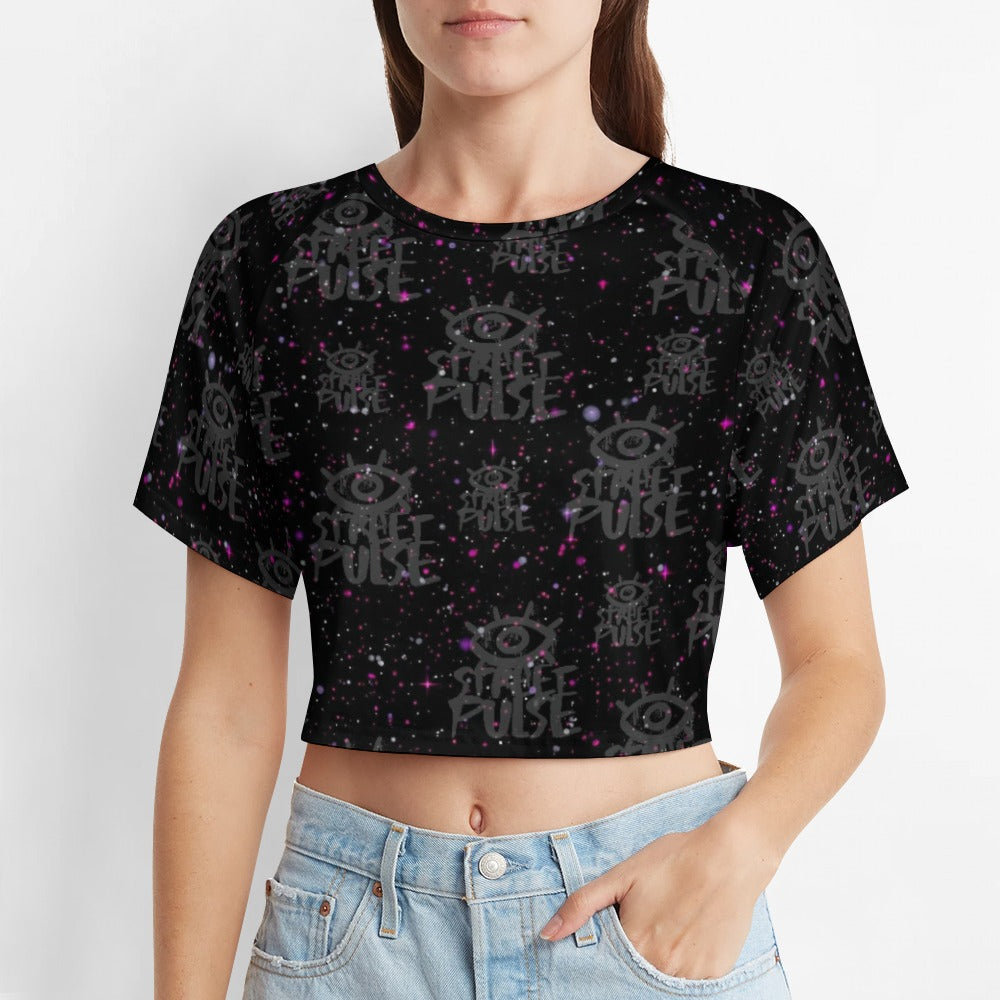 T-shirt corta donna “Dark Nova” – Collezione JS Street Pulse