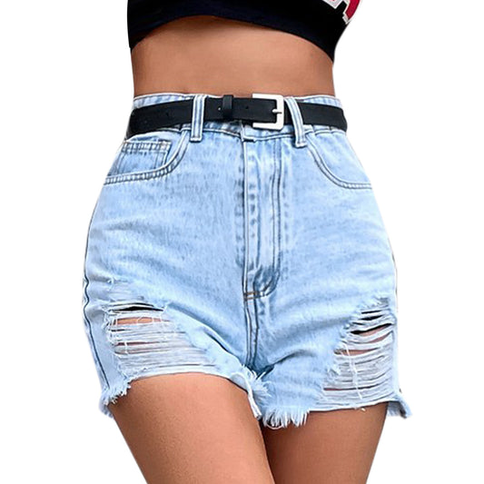 Shorts Distressed Raw Hem