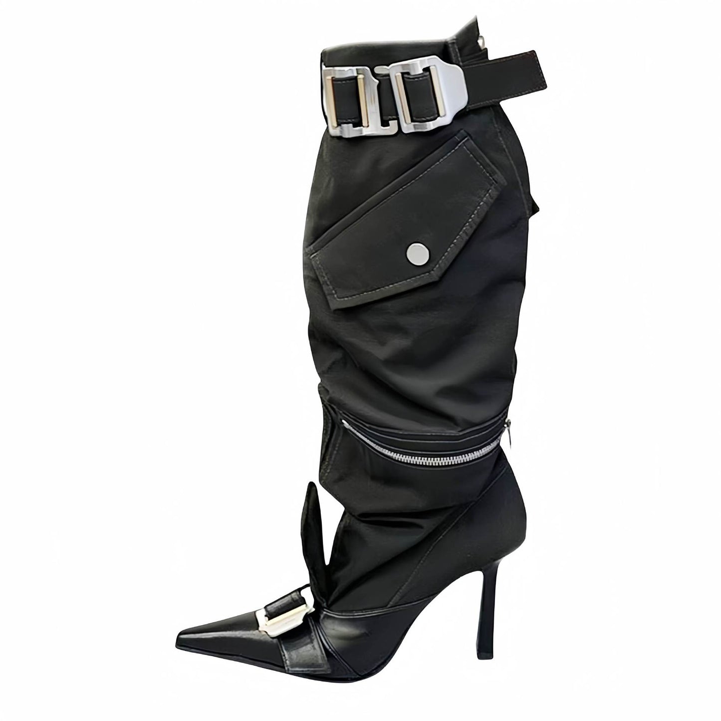 Stivali Sharp Zip Pointed