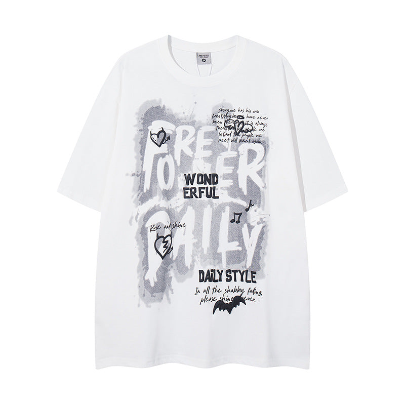 T-shirt Foam Lettered