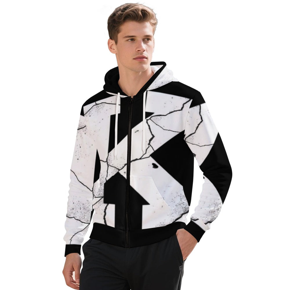 Felpa Uomo JS RISE – K Core Zip Hoodie