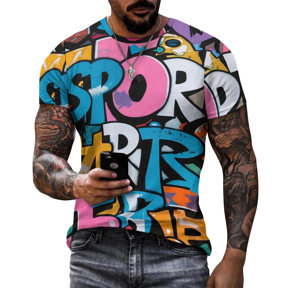 T-shirt murales man