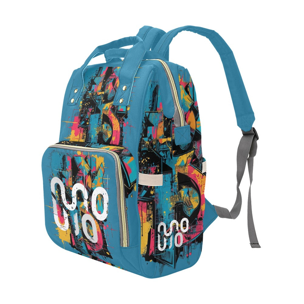 Zaino Multifunzione “Visual Riot” – Concrete Eschoes Collection