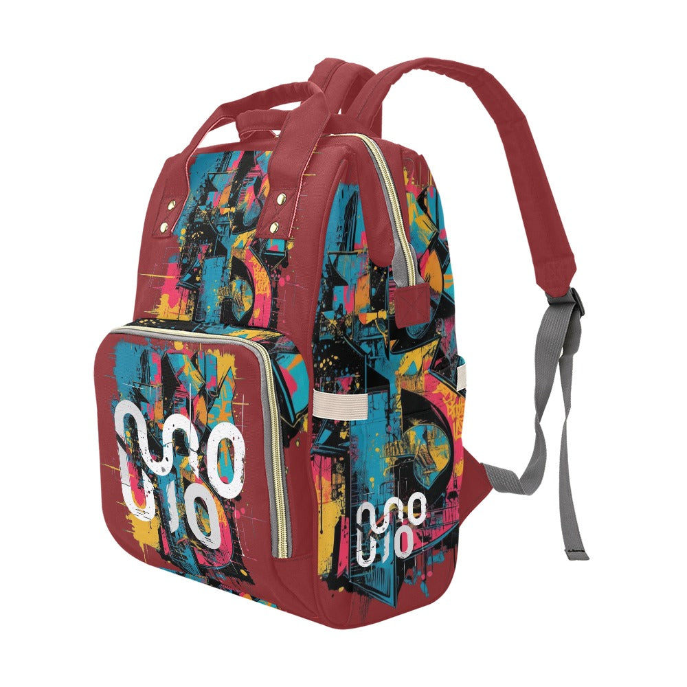 Zaino Multifunzione “Visual Riot” – Concrete Eschoes Collection