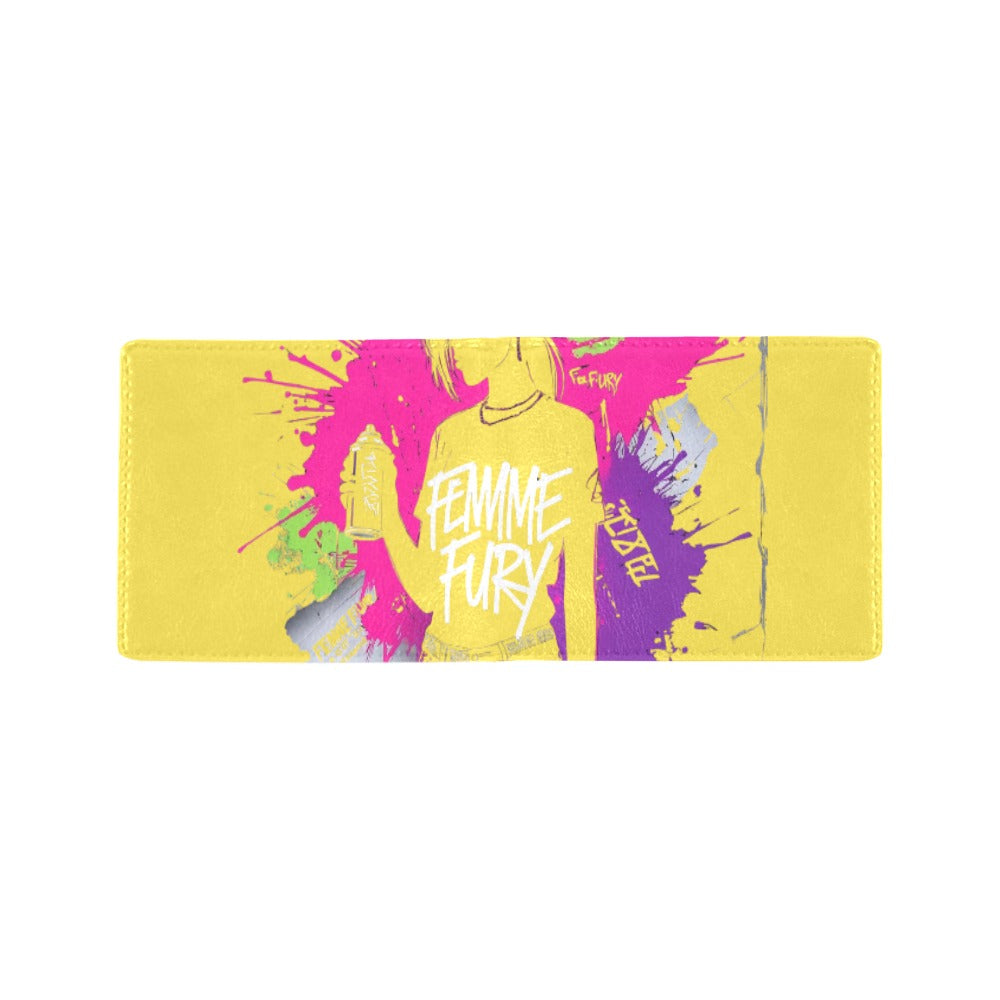 Portafoglio Bifold “Femme Fury” – Collezione JSHub