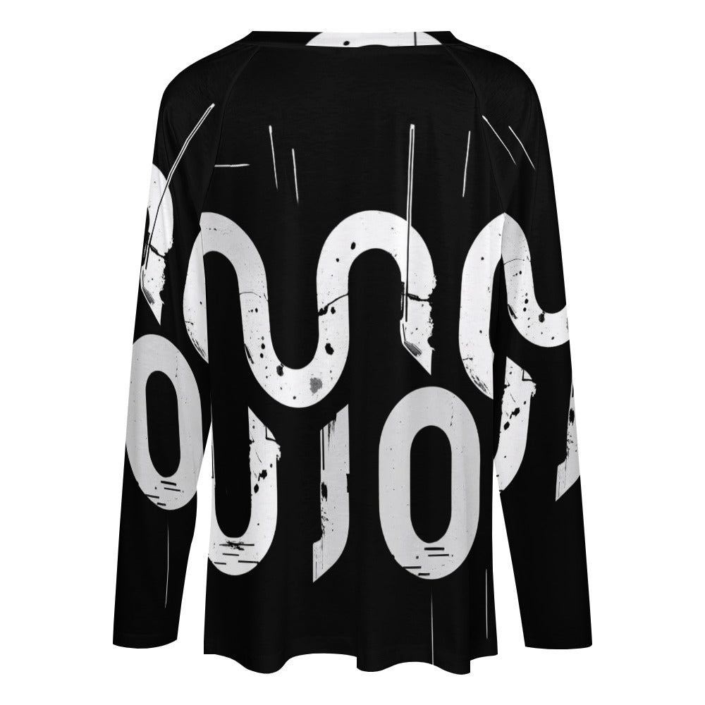 T-shirt donna “Urban V Long Tee” – Concrete Echoes