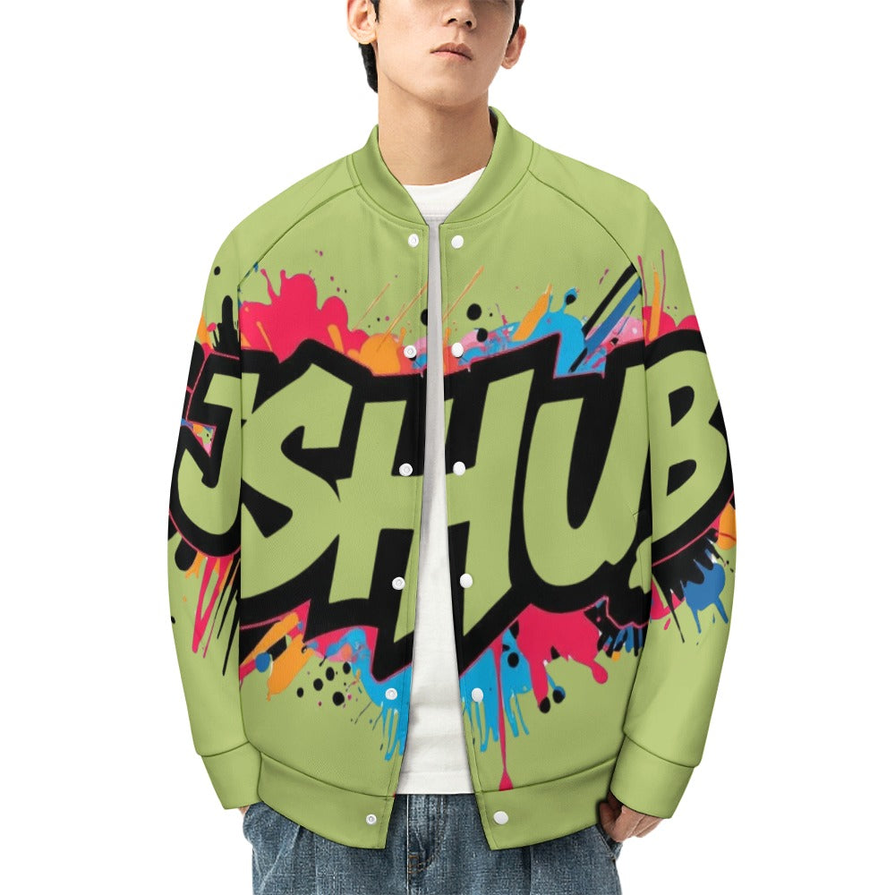 Giacca Baseball JSHub – Collezione Urban Streetwear 2025