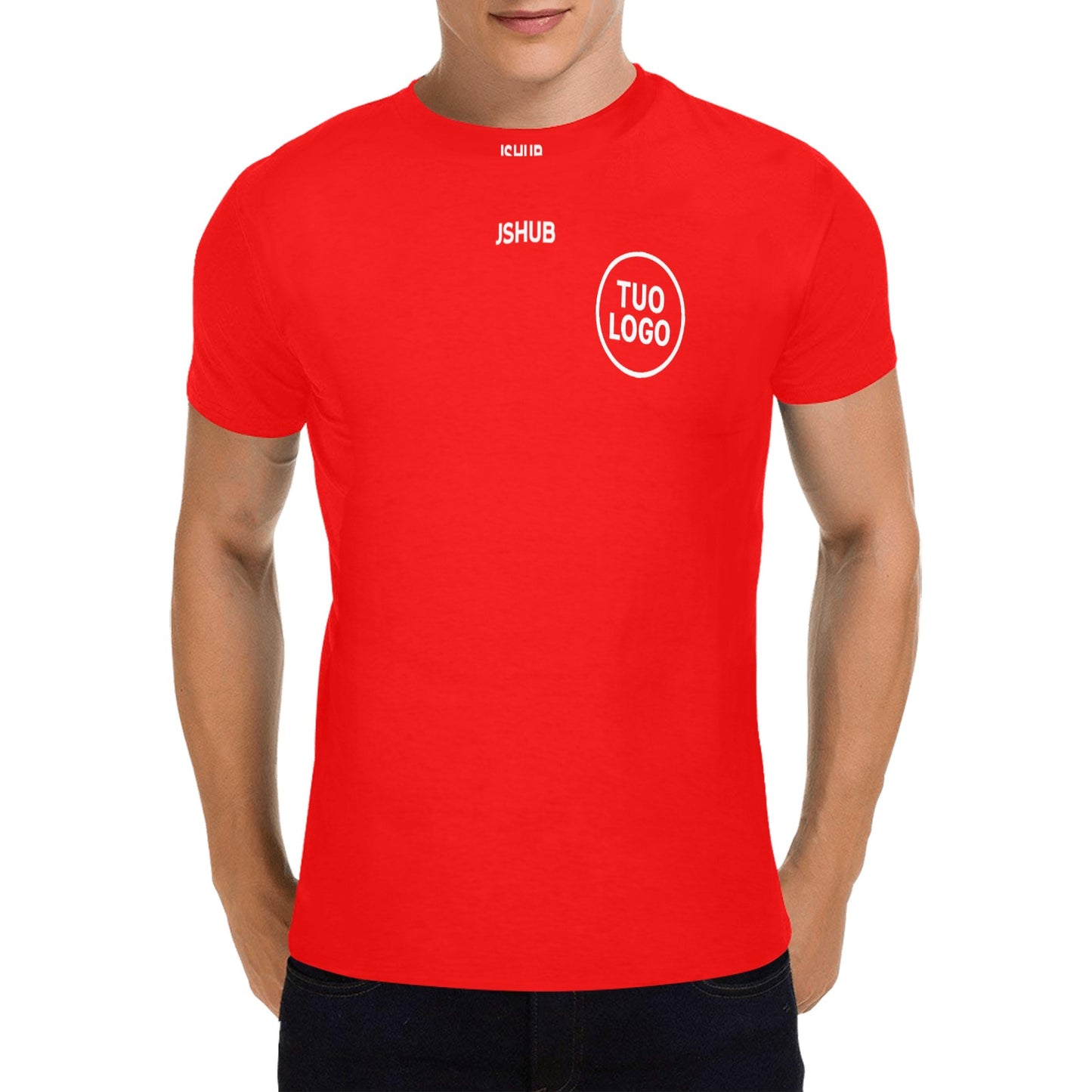 T-Shirt Basic 01 Personalizzabile Uomo