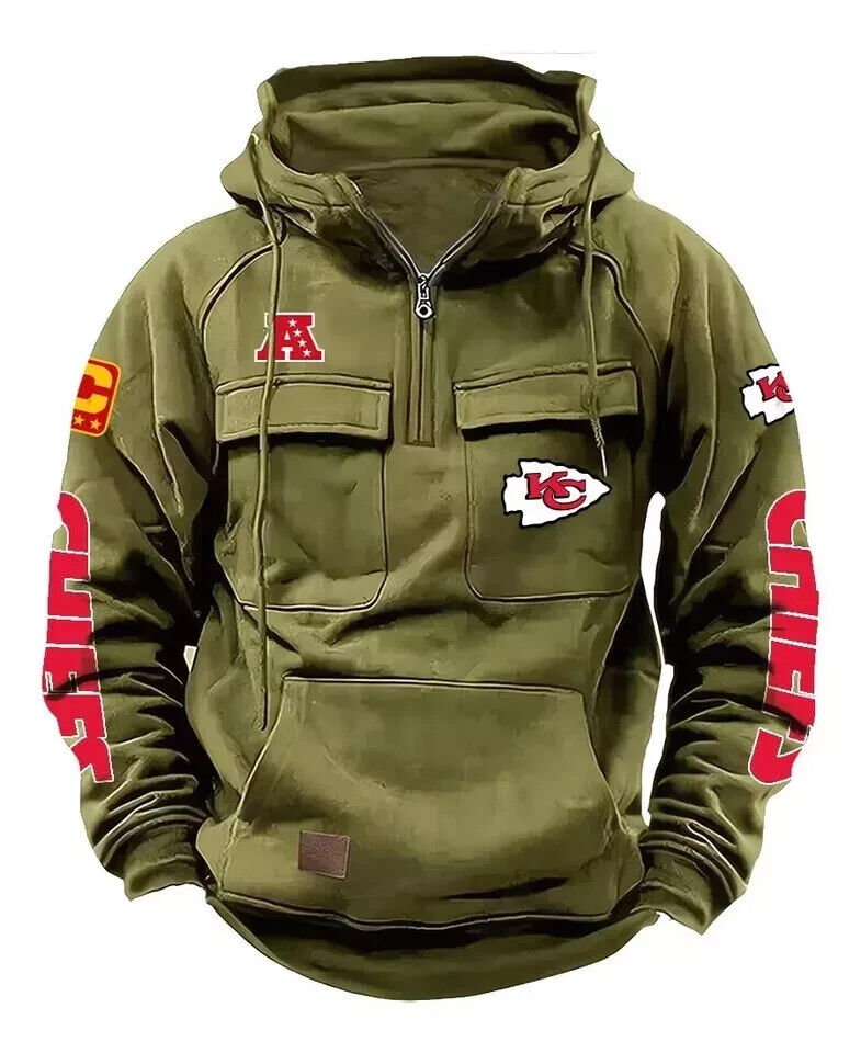 Felpa "Urban Legacy" con Cappuccio e Tasca Frontale