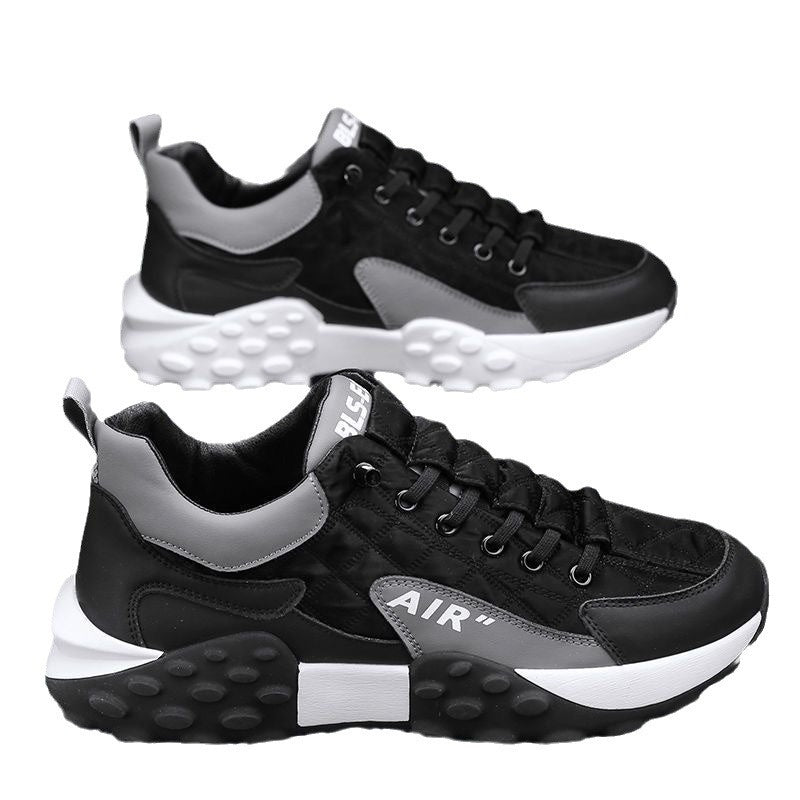 Scarpe Uomo Streetwear Chunky Sneakers Sportive Suola Grip