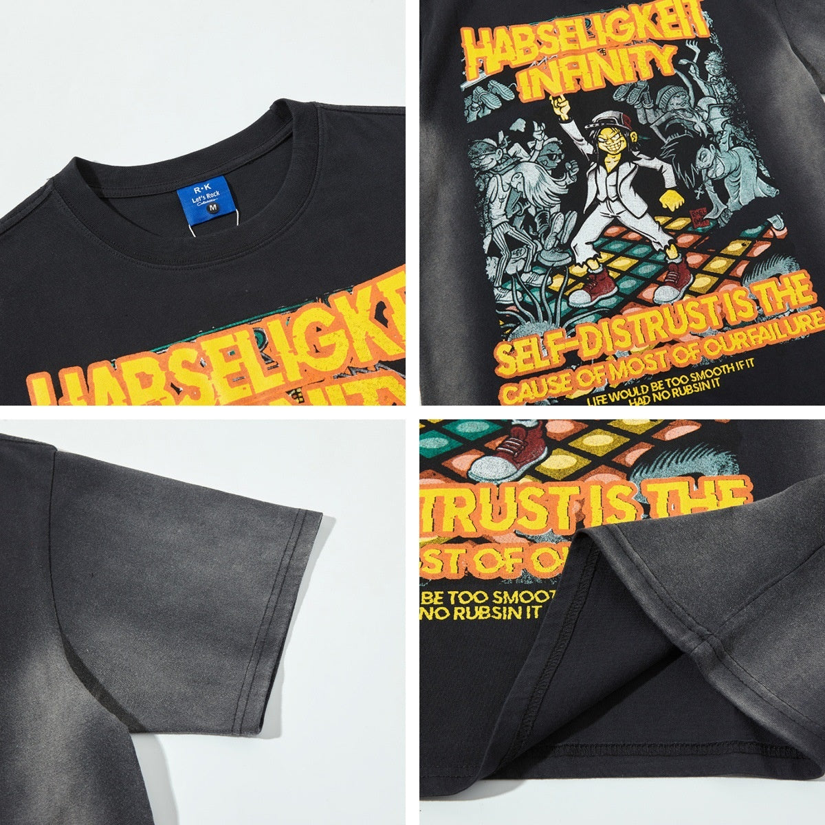 T-Shirt Evil Graffiti