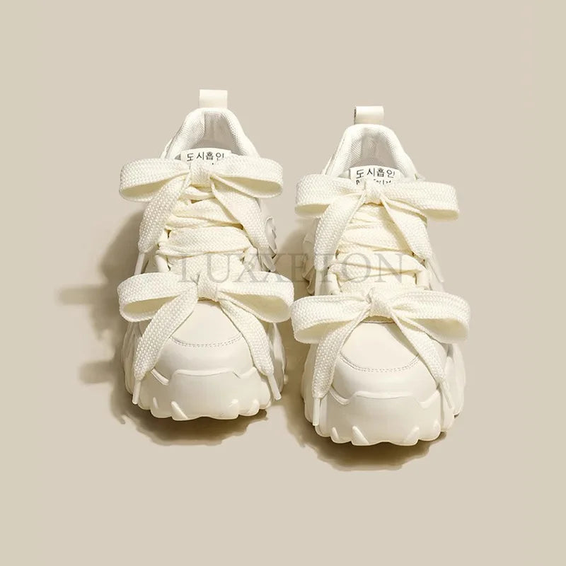 Sneakers Piattaforma Donna – Scarpe Casual Leggere e Traspiranti con Mesh