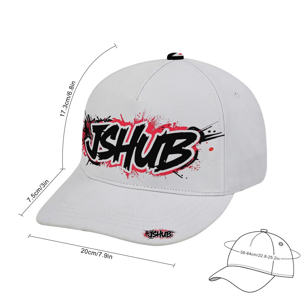 Cappello unisex Urban Vibe regolabile con visiera piatta