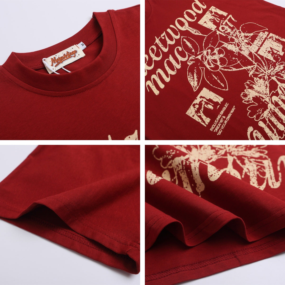 Retro Numeric Loose Tee