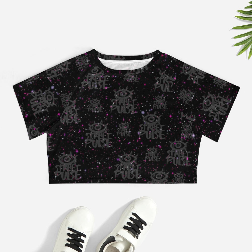 T-shirt corta donna “Dark Nova” – Collezione JS Street Pulse