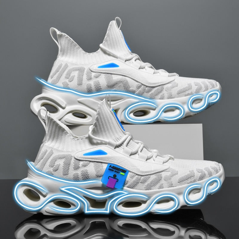 Scarpe Casual Fly Woven Lama di Coltello