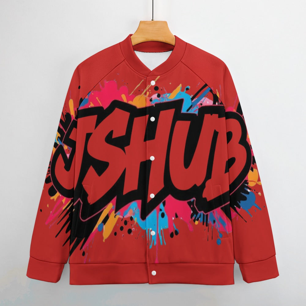 Giacca Baseball JSHub – Collezione Urban Streetwear 2025