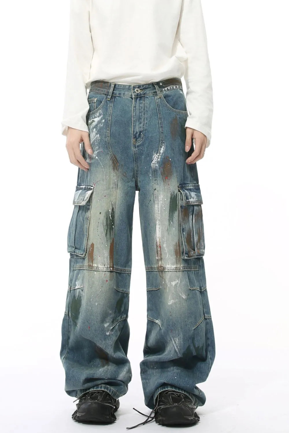 Jeans Cargo Waste Soil