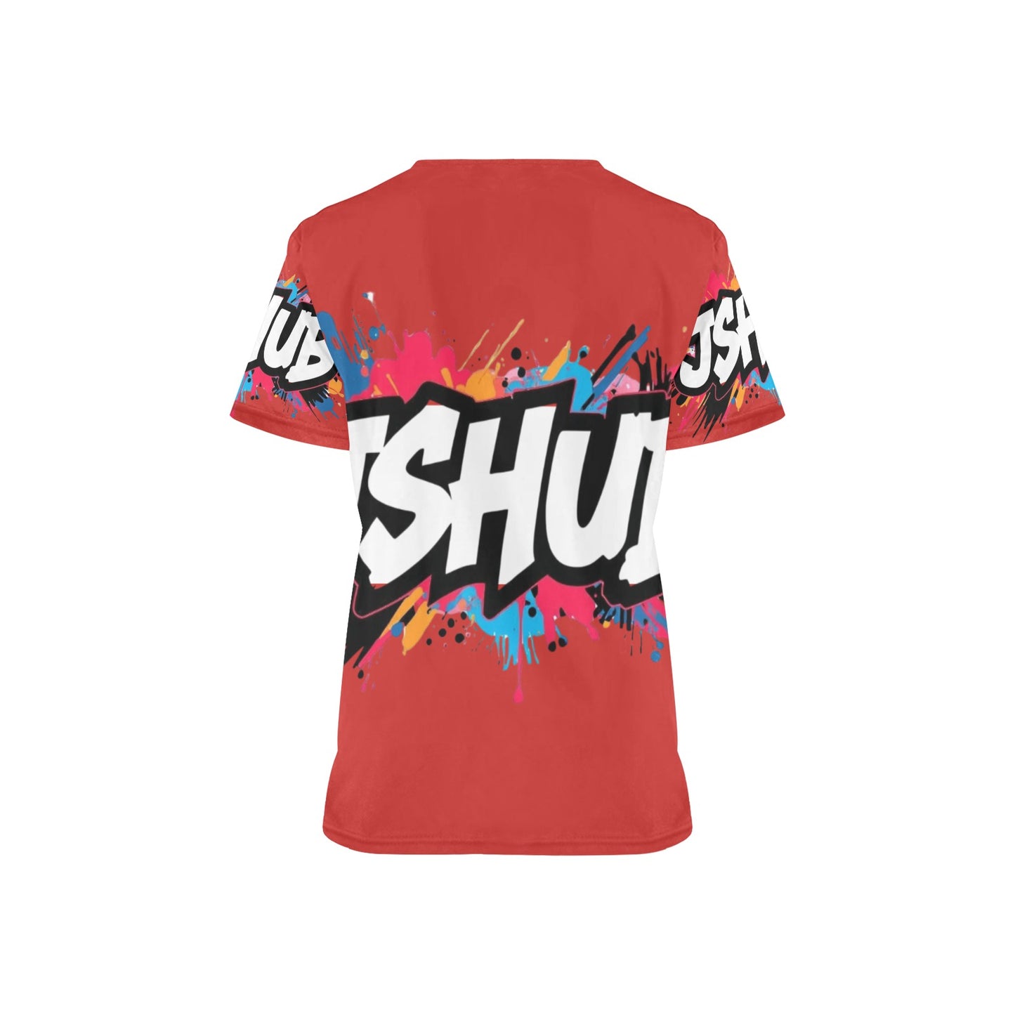 T-shirt Scrub Unisex JSHub Logo Multicolor All-Over – Urban Style 2025