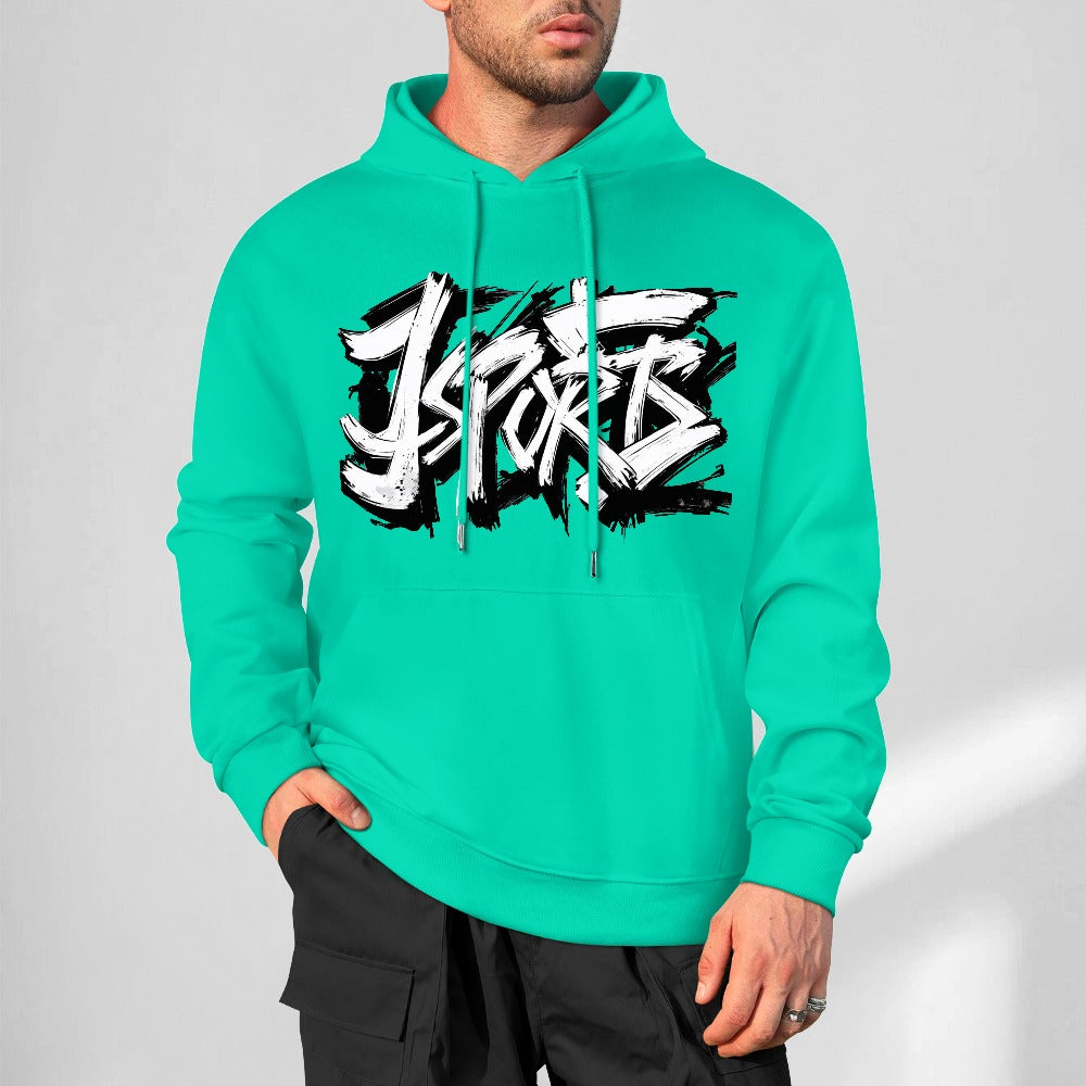 Felpa con Cappuccio Uomo "K33 Mint Pulse"