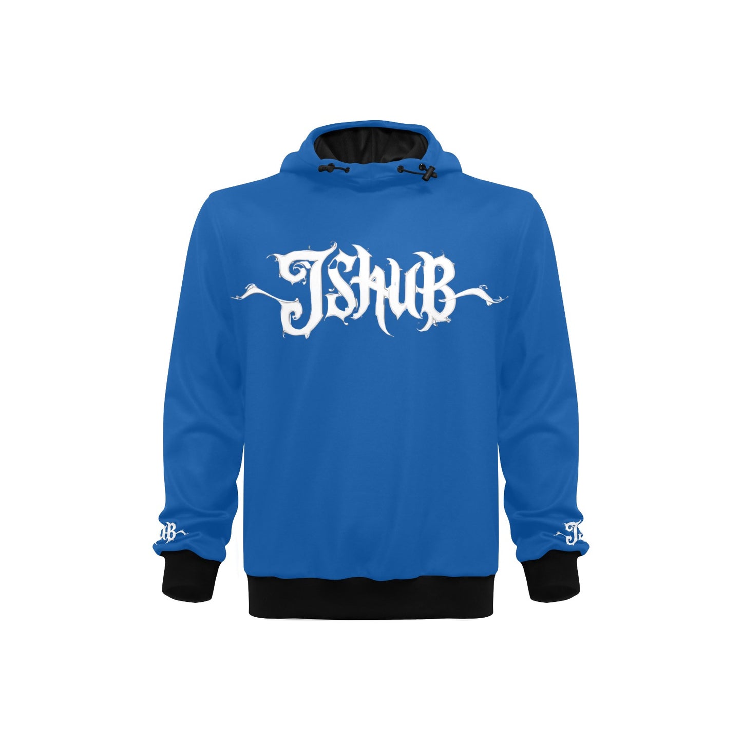 Felpa Uomo JSHUB Signature Monocolore Logo Calligrafato