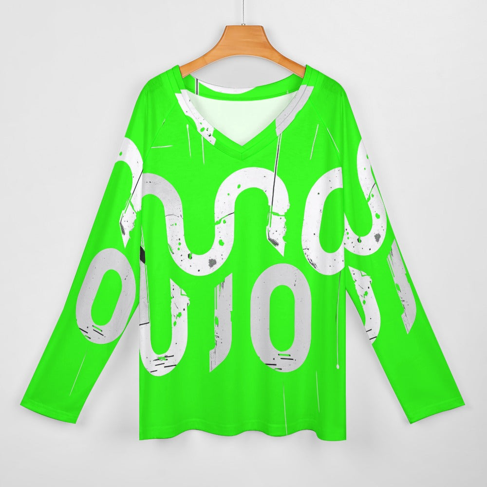 T-shirt donna “Urban V Long Tee” – Concrete Echoes