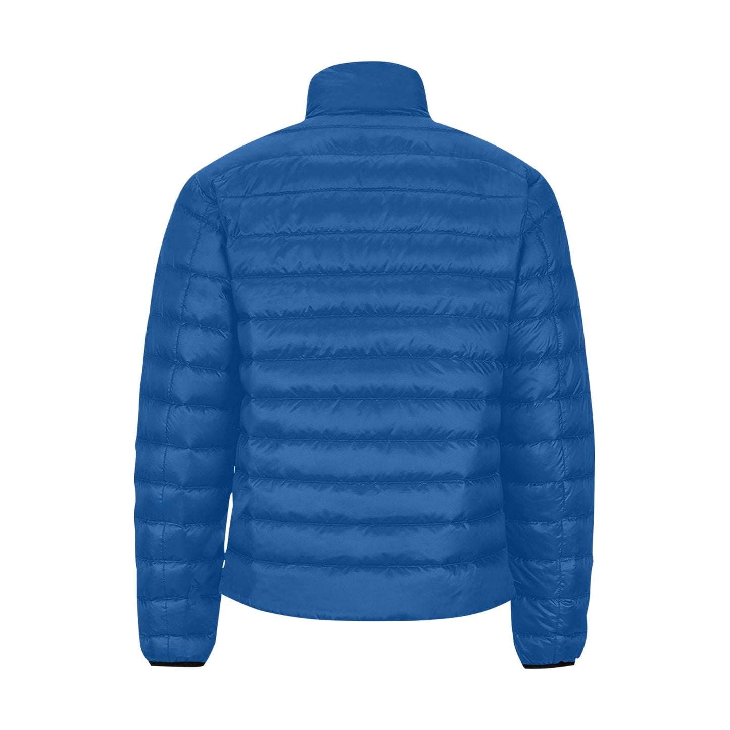 Giacca Bomber Uomo Collezione JSports K25 Midnight Wave JSHUB – Base Blu Scuro con Stampa Bianca Centrale