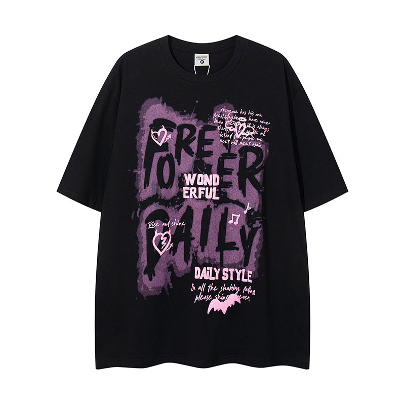 T-shirt Foam Lettered