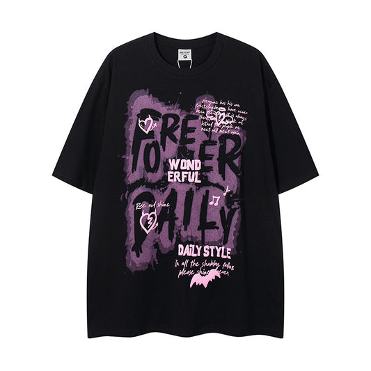 T-shirt Foam Lettered