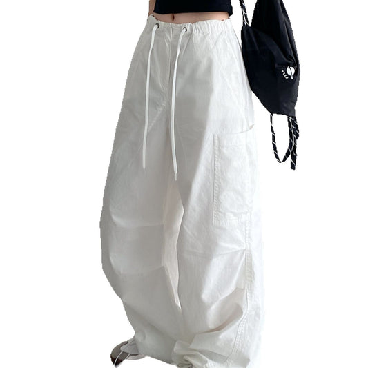 Pantaloni “Urban Flow” larghi con coulisse