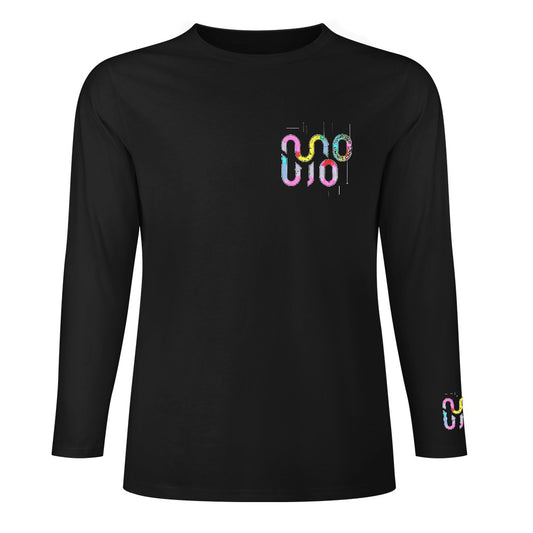 T-Shirt Uomo Manica Lunga Concrete Echoes – Core Drop