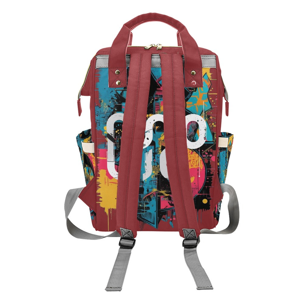 Zaino Multifunzione “Visual Riot” – Concrete Eschoes Collection