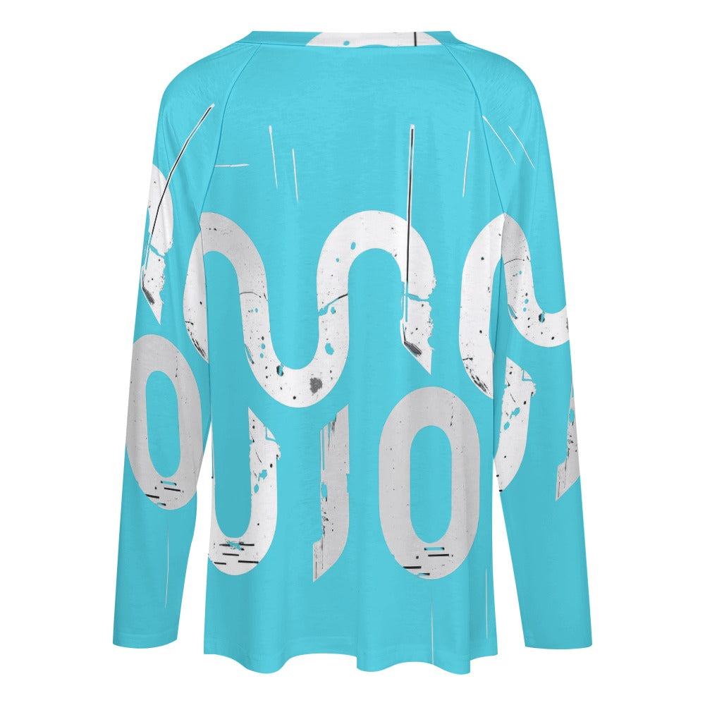 T-shirt donna “Urban V Long Tee” – Concrete Echoes