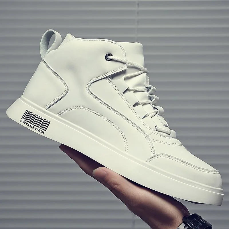 Sneakers Urban Classic Scarpe da Ginnastica Alte da Uomo Moda Casual con Lacci