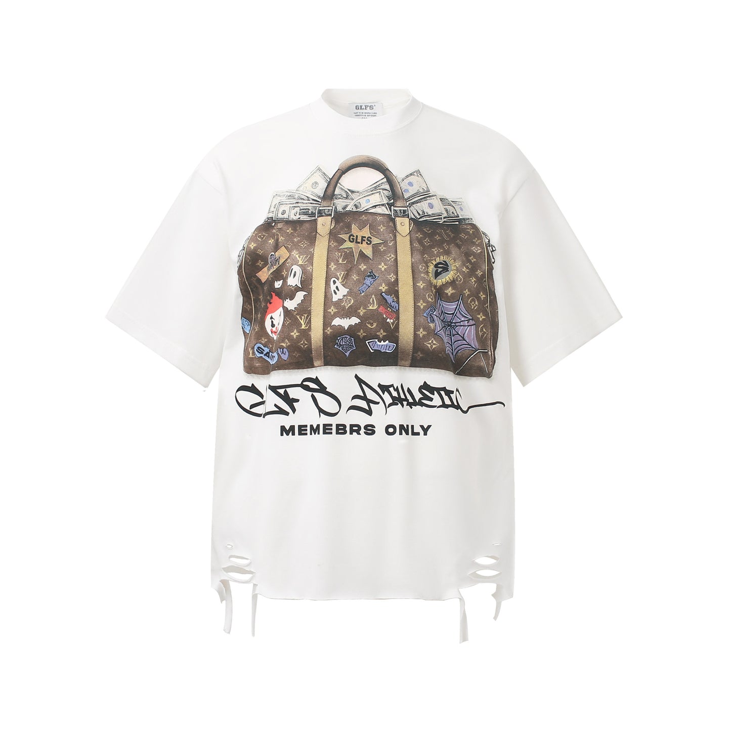 T-shirt Raw Cut Bag