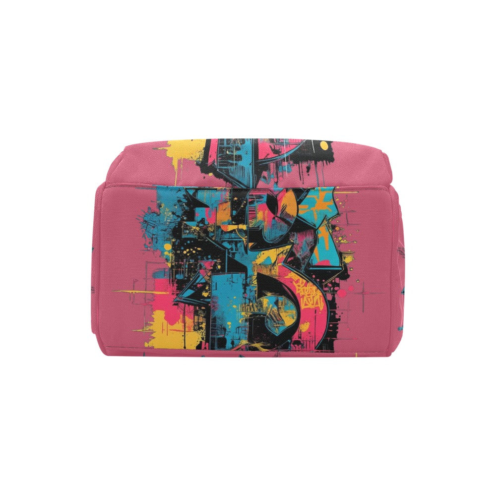 Zaino Multifunzione “Visual Riot” – Concrete Eschoes Collection