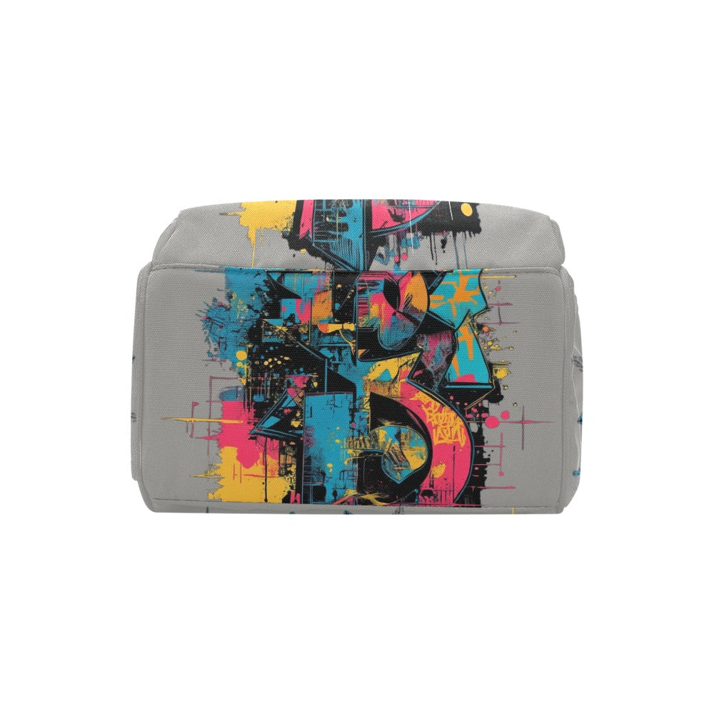 Zaino Multifunzione “Visual Riot” – Concrete Eschoes Collection