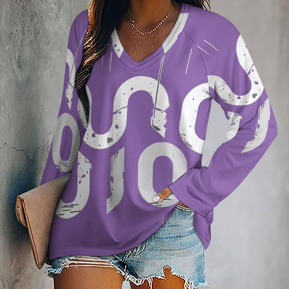 T-shirt donna “Urban V Long Tee” – Concrete Echoes