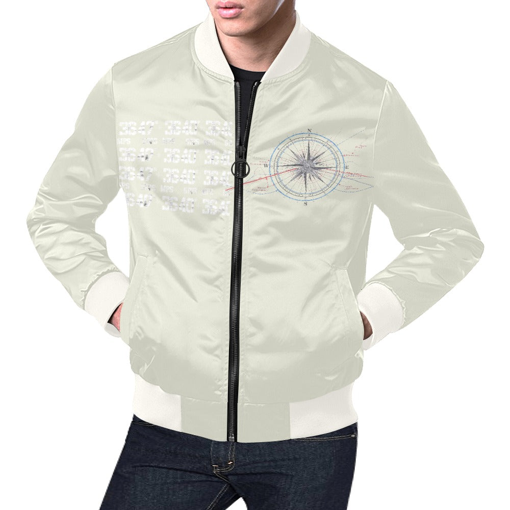 Giacca Uomo JSHUB Urban Grid SS26 Bomber Streetwear Tecnico con Zip