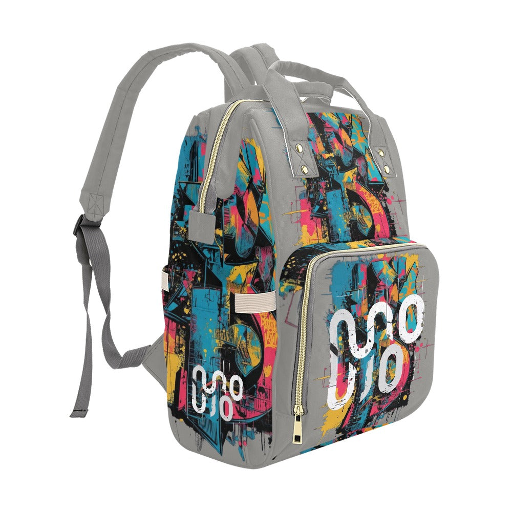 Zaino Multifunzione “Visual Riot” – Concrete Eschoes Collection