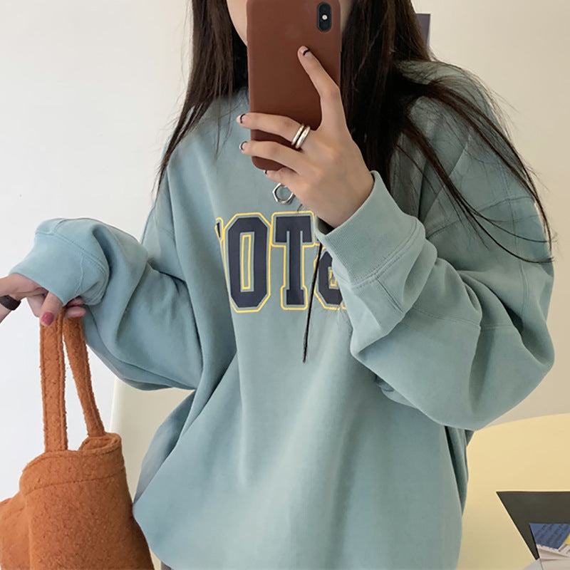 JSHUB Felpa Boston Casual Sweatshirt Donna